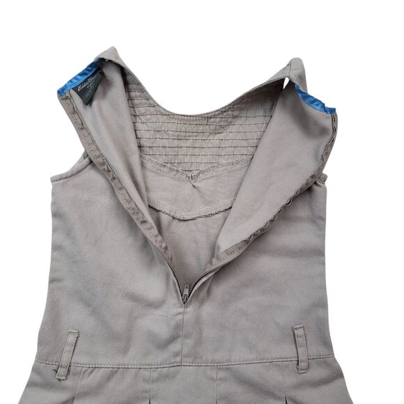 Eddie Bauer School Uniform Jumper Dress Girls 6X Khaki Pockets Kids - Picture 7 of 7